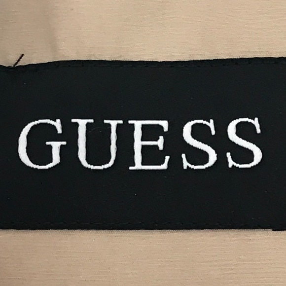 NWOT Guess Women’s Beige Contemporary Trench 3/4 Trench Jacket With Silky Lining - Picture 5 of 16